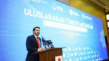 Dünyanın farklı ülkelerinden Türkiye mezunları Bakü'de buluştu