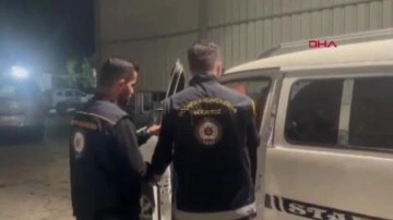 durdurulan minibüsten 9 kaçak göçmen çıktı