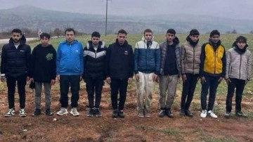 Edirne'de 218 göçmen ve 8 şüpheli organizatör yakalandı!