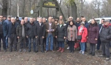 Edirne’de 'millet bahçesi' protestosu