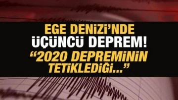 Ege'de 5.1, 4.7 ve 4,5 büyüklüğünde üç deprem: İzmir ve Aydın'da hissedildi