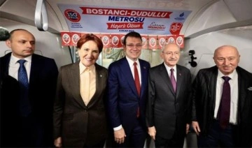 Ekrem İmamoğlu 46.20, Erdoğan ise 3.95 km raylı sistem hizmete açtı