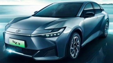 Elektrikli Sedan 'Toyota bZ3' Tanıtıldı: İşte Özellikleri