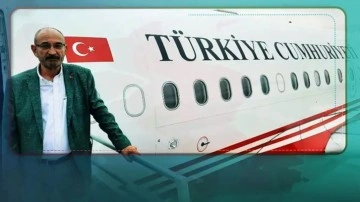 Emin Pazarcı'nın Cumhurbaşkanlığı uçağıyla paylaştığı fotoğraf olay oldu! Helaldir helal