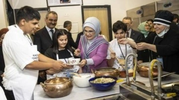 Emine Erdoğan&rsquo;dan sağlıklı gıda projesi adımı