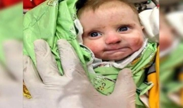 Enkazdan çıkarılan 2 aylık bebeğin sağlık durumuna ilişkin açıklama
