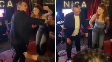 Erdal Beşikçioğlu, kızıyla Ankara oyun havasıyla göbek attı