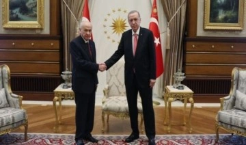 Erdoğan, Bahçeli ile Saray'da görüştü!