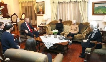 Erdoğan, Baykal'ın ailesine taziye ziyaretinde bulundu