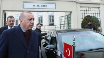 Erdoğan, cuma namazını Hz. Ali Camisi'nde kıldı