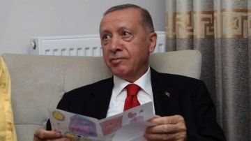 Erdoğan eve konuk oldu küçük kızın mektubu duygulandırdı: Ağlatacaksın beni