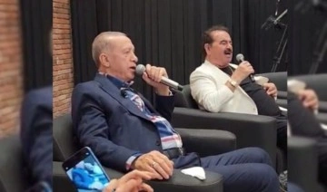Erdoğan, İbrahim Tatlıses ile birlikte türkü söyledi