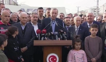 Erdoğan Kahramanmaraş'ta: 'Devlet olarak bugüne kadar hiçbir vatandaşı çaresiz bırakmadık&