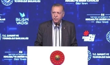 Erdoğan Kocaeli'de: 'Bu ülke toplu iğne üretemiyordu'