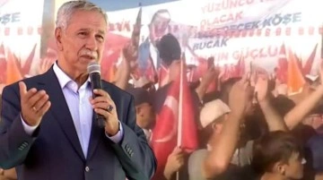 Erdoğan mitingi öncesi konuşan Bülent Arınç, AK Partililer tarafından yuhalandı