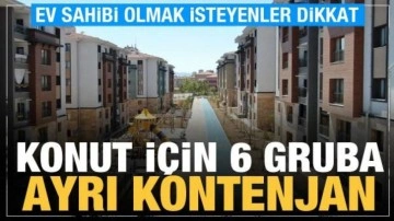 Erdoğan müjdeledi! TOKİ'de 6 gruba kontenjan