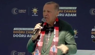 Erdoğan Van'da nefret diline sarıldı: 'CHP burada miting yapabilir miydi?'