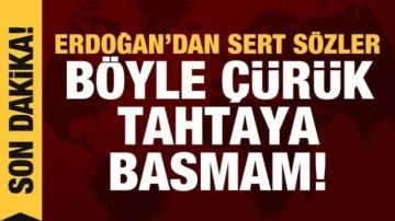 Erdoğan'a CHP'nin "HDP'ye bakanlık verebiliriz" açıklaması soruldu: Çürük t