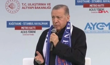 Erdoğan'dan 'Kanal İstanbul' çıkışı: 'Ülkemize kazandırmakta kararlıyız'
