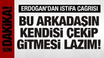 Erdoğan'dan Kılıçdaroğlu açıklaması: Kendisi çekip gitmesi lazım!