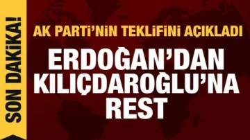 Erdoğan'dan Kılıçdaroğlu'nun başörtüsü teklifine rest: AK Parti'nin teklifini açıklad