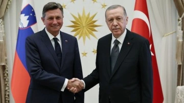 Erdoğan'dan kritik görüşme: Slovenya Cumhurbaşkanı Ankara'da!