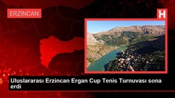 Erzincan haberi | Uluslararası Erzincan Ergan Cup Tenis Turnuvası sona erdi