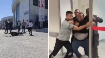 Erzincan'da hastanede sendika temsilcileri arasında kavga çıktı! Kameralara anbean yansıdı