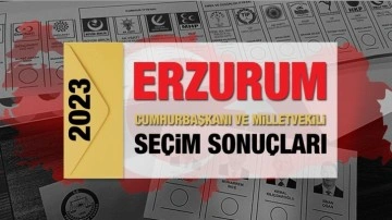 Erzurum seçim sonuçları 2023! AK Parti, CHP, MHP, İYİ Parti, TİP ve Yeşil Sol Parti oy oranları