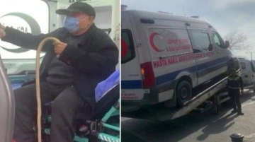 Esenyurt Belediyesi'ne ait ambulans hasta nakli sırasında haczedildi