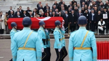 Eski Milletvekili Ersoy Bulut için TBMM'de cenaze töreni düzenlendi