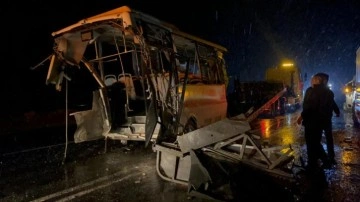 Eskişehir'de belediye otobüsleri çarpıştı: 14 yaralı