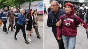 Eskişehir'de izinsiz LGBTİ yürüyüşüne polis müdahalesi: 18 gözaltı