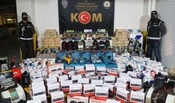 Eskişehir'de 'kaçak sigara ile sahte içki' operasyonu: 12 gözaltı