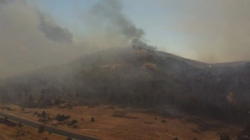 Eskişehir'deki orman yangınında son durum! Sabah saatlerinde yeniden havadan müdahale başladı