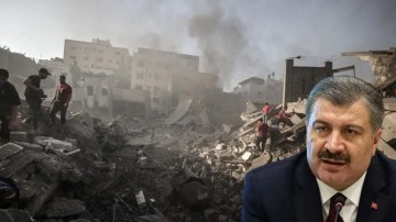 Fahrettin Koca'dan Dünya Sağlık Örgütü Başkanı'na "Gazze" mektubu