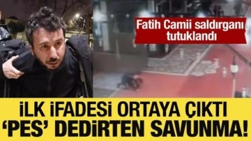 Fatih Camii'nde imama saldıran şüphelinin ifadesi ortaya çıktı