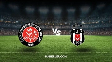 Fatih Karagümrük - Beşiktaş maçı canlı izle! 31 Ocak 2023 Vavacars Fatih Karagümrük - Beşiktaş maçı