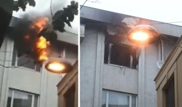 Fatih'te korkutan yangın: Çanta imalathanesi alev alev yandı!