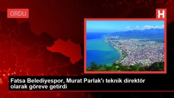 Fatsa Belediyespor, Murat Parlak'ı teknik direktör olarak göreve getirdi