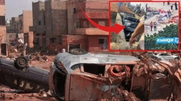 Felaketi yaşayan Libya'dan gelen görüntüler korkunç! Sokaklar cansız bedenlerle dolu