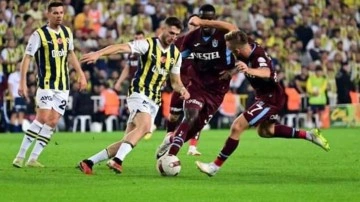 Fenerbahçe 5 eksikle Trabzonspor karşısında!