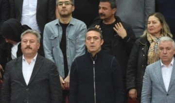 Fenerbahçe Başkanı Ali Koç, futbol maçından önce basketbol maçını izledi