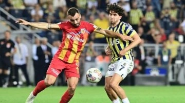 Fenerbahçe-Kayserispor! İlk 11'ler
