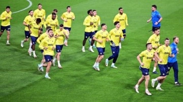 Fenerbahçe Süper Kupa maçına hazır