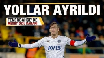 Fenerbahçe'de Mesut Özil kararı! Yollar ayrıldı
