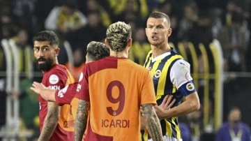 Fenerbahçeli Dzeko'dan Galatasaraylıları kızdıracak Icardi yorumu: Penaltı için ağladılar