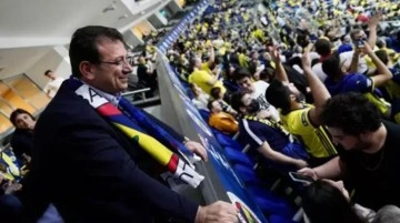 Fenerbahçeli taraftarlar Ekrem İmamoğlu'nu ayakta alkışladı