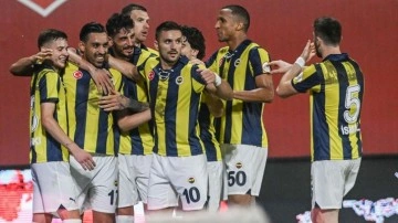 Fenerbahçe'nin istatistikleri göz kamaştırdı her alanda zirvedeler