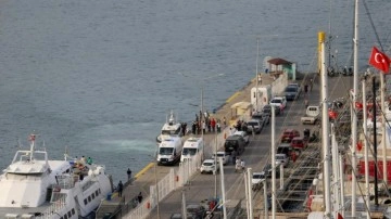 Fethiye'de kuru yük gemisinde patlama: 4 kişi yaralandı